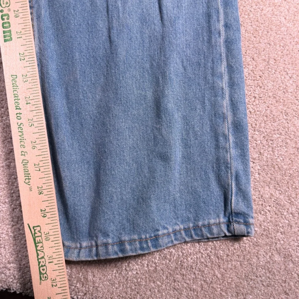 Levi's 515 Boot Cut Jeans Women 24M (FITS 42x31) Blue Made in USA Vintage READ